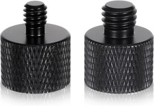 2pcs 1/4 to 3/8 & 3/8 to 1/4 Camera Tripod Adapter Tripod Screw Adapter 1/4 Male picture