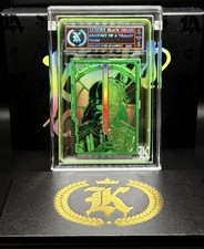 Kickstradomis Luxury Black Anatomy of a Villain Darth Vader 1/1 Green Rainbow picture