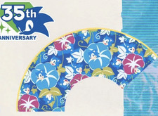 SONIC 35th Nisei Week HAND FAN Little Tokyo SEGA POP-UP SHOP EXCLUSIVE picture