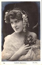 FARNES (RENAISSANCE) : PRETTY PERFORMER : PHOTO BY HENRI MANUEL : RPPC : 1906 picture
