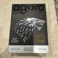 (SEALED) AGORO GAME OF THRONES BLIND BOX PURE GOLD OR SILVER LIMITED EDITION picture