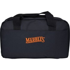 Marbles Knife Bag Black Holds 22 Zippered Padded With Two Small Outer Pockets picture