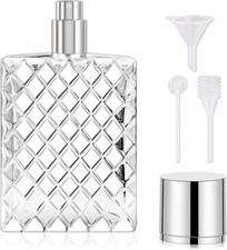 Glass Perfume Bottles Empty Refillable, 100ml /3.4oz Atomizer Sprayer for Perfum picture
