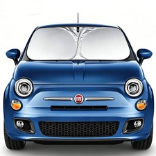 For Fiat 500 500c 500l 500x Car Windshield Sun Shade Blocks Reflector Window Vis picture