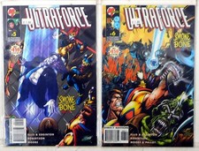 Ultraforce Lot of 2 #5, 6 (1996) Malibu Comics UltraForce 1st Print Comic Books picture