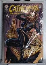 CATWOMAN 80TH ANNIVERSARY #1 NM J SCOTT CAMPBELL 1960s VARIANT picture
