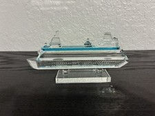 Crystal Serenity Glass Ship Model picture