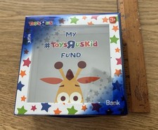 Toy's R Us White Box Shaped Geoffrey Star Fund Bank Y2K Vintage Retro Toys picture