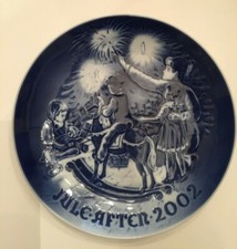 Bing & Grondahl Christmas Eve Christmas Collector Plate 2002 Certificate New picture