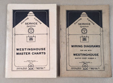 AMBU Westinghouse Charts & Wiring Diagrams Booklets 1915 1916 Antique Automobile picture