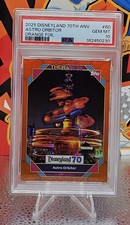 2025 Topps Disneyland 70th Anniversary Then & Now Astro Orbitor #60 PSA 10 POP 1 picture