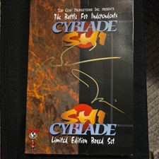 Cyblade/Shi Battle for Independents Limited Edition Box Set 1995 5 comics inside picture