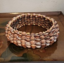 Vintage Hawaiian Cowry Shell Haku picture