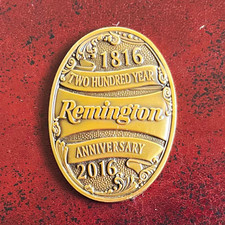 Remington 1816-2016 Two Hundred Year Anniversary Collectible Oval Badge picture