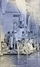 1900 Benares India Sacred City of Hindoos illustrated picture