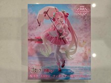 Hatsune Miku Sakura Miku AMP+ Figure (Sakura Dress Ver.) TAITO (USA IN STOCK) picture