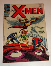X-MEN #49 CLASSIC STERANKO COVER FIRST APP POLARIS 1968 KEY ISSUE VF/VF- picture