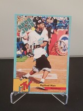 CUSTOM MTV Rock n Jock Softball Method Man Trading Card 2018 #25 picture