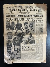 THE SPORTING NEWS Service Edition 1954 Vol.138 No.21 Newspaper 8 Pages picture