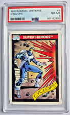 1990 Marvel Universe #8 X-Men X-Factor Scott Summers Cyclops NM-Mint PSA 8 picture