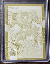 2018-19 Upper Deck Marvel Annual #70 Gorgon Yellow Printing Plate 1/1 Inhumans picture