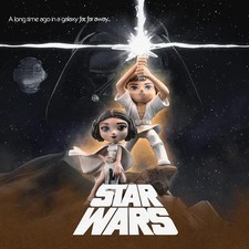PRESALE Star Wars: A New Hope Luke and Leia MiniCo Vinyl Figure BY IRON STUDIOS picture