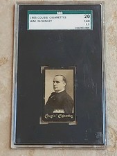 1905 COUSIS' CIGARETTES PRESIDENT MCKINLEY GRADED SGC picture