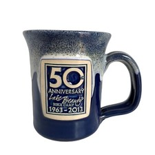 Deneen Pottery Lake Beauty Bible Camp 50th Anniversary Mug 1963-2013 picture