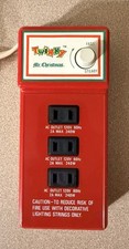 VTG 1981 Mr. Christmas Twinky Light Control Model 131 - NEW Works - W/ Box picture