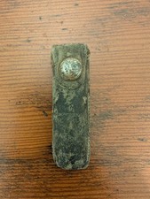 Antique Schrader Universal Tire Pressure Gauge Pat 1909/1916/1922 Includes Case  picture