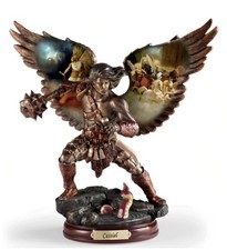 CASSIEL: SPEED OF GOD Item Bronze Colour Archangel Resin Figurine picture