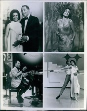 1967 New York Duke Ellington Barbara Mcnair Historic Vintage Press Photo 8x10 picture