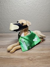 Vintage Greyhound Racing Dog Plush JACKET TRI-STATE RACETrack & Gaming Plush #4 picture
