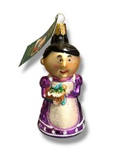 Old World Christmas Cheery Mrs. Clause Christmas Ornament picture
