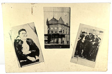 Antique Dalton Gang Death Robbery Display Sign Coffeyville Kansas KS picture