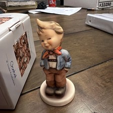 Goebel Hummel 1990 Vintage Figurine 'Spitzbub SCAMP' #189 Hum553 In Original Box picture