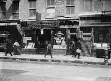 Street scene in Chinatown New York City ca 1910-1915 Historic Old Photo picture