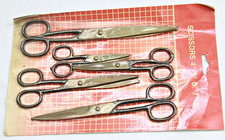 Vintage Handcrafted Iron Scissors Set for Sewing picture