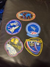 Lot of 5 Vintage -  NASA Space Stikers Good Condition 👌 picture