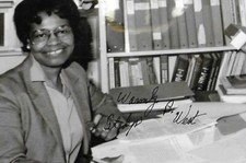 Gladys West auto/signed 4x6 photo GPS Mathematics NASA Genius RARE COA LOOK picture