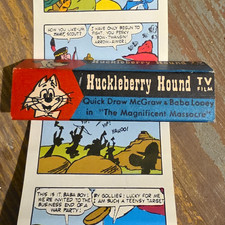 Lido Toy Hanna-Barbera Huckleberry Hound w/ Quick Draw McGraw, Baba Looey 1960 picture
