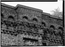 Savannah GA 1853 Central of Georgia Railway Brick Arch Viaduct Parapet picture