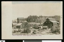 Nevada County Views Showing Idaho-Maryland Mine In The Grass Vall - Old Photo picture