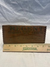 Vintage Regent Scallion Cheese Wooden Box Primitive Meyer Zausner PA Farmhouse picture
