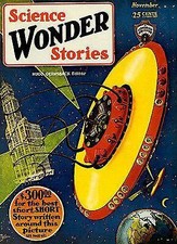 Wonder Science Stories - November 1929 - Magazine Cover Magnet picture