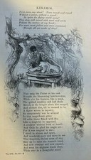 1877 Keramos By Poet Henry Wadsworth Longfellow  illustrated picture