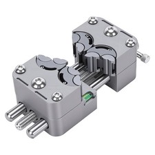 Fractal Vise Drill Press Vise 304 Stainless Steel Mini Bench Vise With Anvil-DSO picture