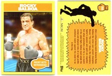 2016 Topps Rocky 40th Anniversary - ROCKY BALBOA - Complete Your Set - U Pick picture