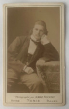Charles Sylvain Giuseppe Garibaldi's Agent (Mandatairie) Inscribed Signed Photo picture
