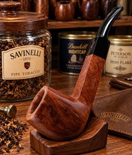 Rare Vintage NOS Savinelli Punto Oro #513 KS Briar Pipe Made in Italy 1998 picture